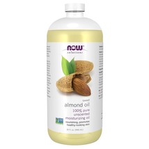NOW Solutions, Sweet Almond Oil, 100% Pure Moisturizing Oil, Promotes Healthy-Lo - £37.56 GBP