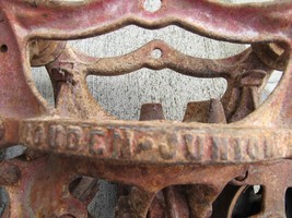 Louden Junior Barn Hay Trolley Fairfield Iowa 1899 carrier pulley ANTIQUE IRON - $168.29