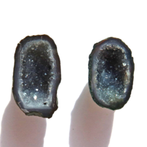 Tabasco Mexican Geode Polished Halves for Earrings Jewelry and Display Tab1165 - £13.45 GBP