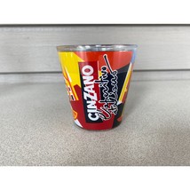 CINZANO Vermouth Vintage Glass Tumbler Barware Milano Italy NEW SEALED - $12.20 CAD