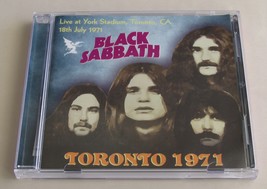 BLACK SABBATH CD ~ ТОRОNТО 1971: Live at York Stadium 18 July 1971 Саnada - £20.36 GBP