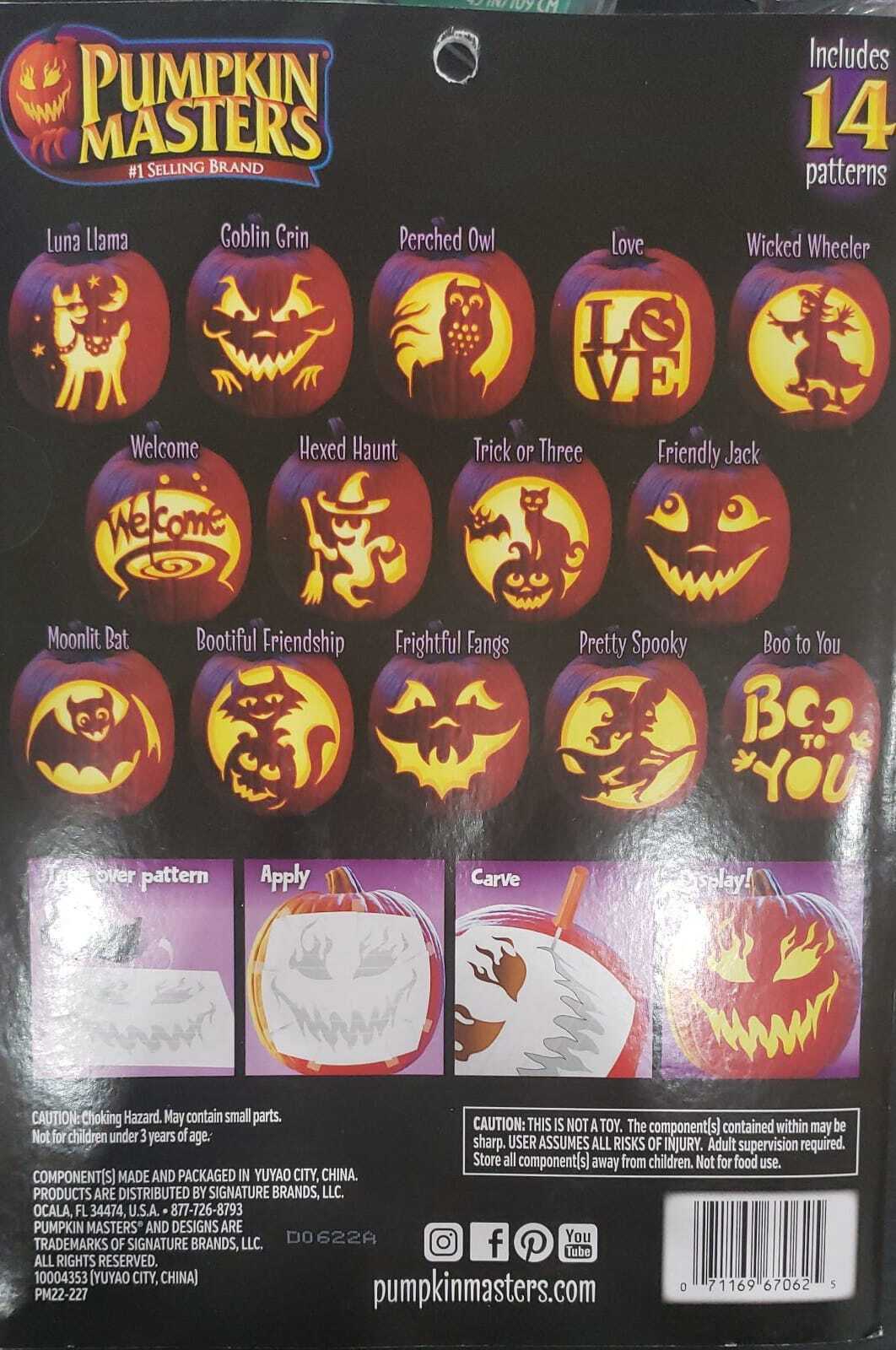 Happy Halloween Pumpkin Master 19 Pieces Pumpkin Carving Kit Item image 2