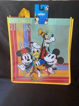 NWT Disney Mickey Mouse Original Buddies Reusable ShoppIng Tote Bag - £7.46 GBP