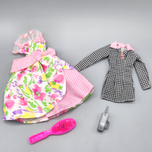 Barbie Doll Outfits 1996 Spring Petals Dress &amp; 1997 Cool Career Fashions... - £15.44 GBP