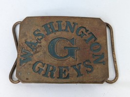 Washington Greys G Belt Buckle 198 Civil War - £79.30 GBP