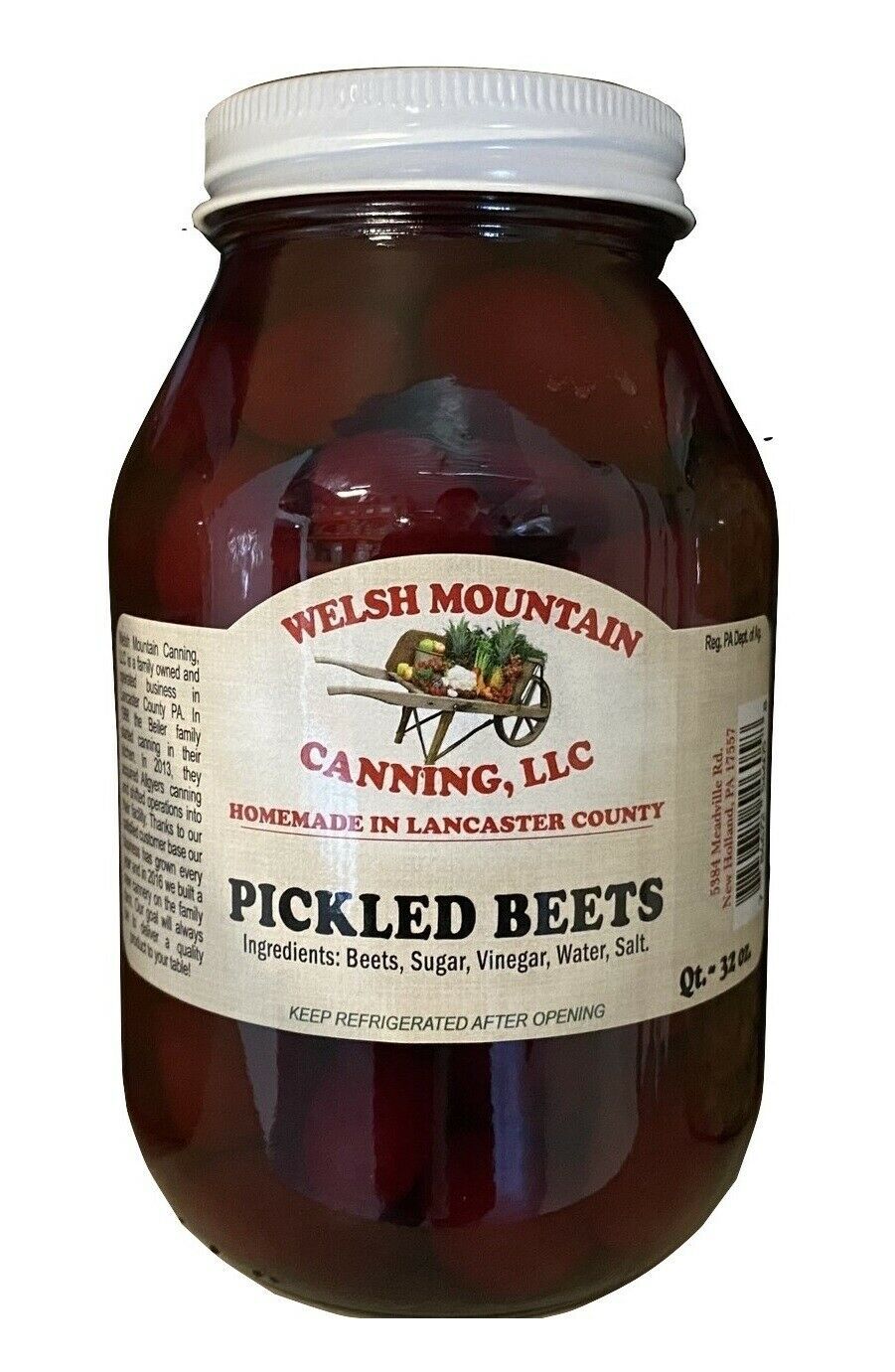 Primary image for PICKLED BEETS 32 oz Amish Homemade Vitamin & Nutrient Rich Immune Support Snack
