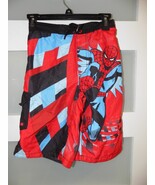Disney Store Marvel Spiderman Swim Trunks Size 14 Boy&#39;s NEW - €19,22 EUR