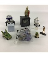 Star Wars Empire Strikes Back Toy Lot Lucas C3PO Yoda Stormtrooper Keych... - $31.07 CAD