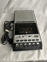 Vintage General Electric 3-5153A Portable Cassette Tape Recorder Player - £23.81 GBP