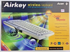 Acer Airkey Wireless Keyboard Integrated Pointing Device - Open Box - complete - £31.45 GBP