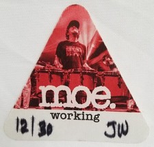 MOE. - WORKING ORIGINAL CONCERT TOUR CLOTH BACKSTAGE PASS ***LAST ONE*** - $10.00