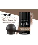 Toppik Hair Building Fibers - Regular 12g with Applicator - $40.02 CAD