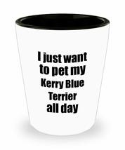 Kerry Blue Terrier Shot Glass Dog Lover Mom Dad Funny Gift Idea For Liquor Lover - £10.26 GBP