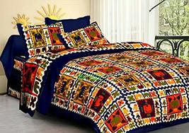Traditional Jaipur Cotton Printed Duvet Cover for Adult/Kids Room, Sanga... - £33.56 GBP