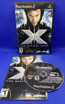 X-Men: The Official Game (Sony PlayStation 2, 2006) PS2 CIB Complete Tested! - $5.56