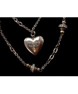 Sterling Tiffany heart necklace - Vintage Elsa Peretti locket 925 Sweeth... - £251.75 GBP