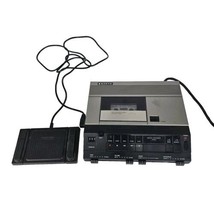 Sanyo TRC-9010 Desktop Full Size Cassette Voice Recorder Bundle  - $19.79