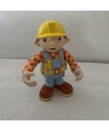 Vintage Bob The Builder Action Figure 2001 Movable Arms And Head Plastic - £7.86 GBP