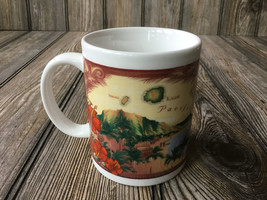 Hawaii Island Chain The Sandwich Islands Maui Pacific Traders Coffee Cup... - $9.39