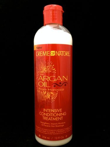 CREME OF NATURE ARGAN OIL INTENSIVE CONDITIONING TREATMENT CONDITIONER 12oz - $5.49