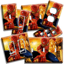 SPIDER-MAN New York City Light Switch Outlet Wall Plate Boys Room Man Cave Decor - £14.05 GBP+
