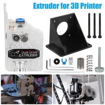Dual Drive Gear Extruder for Extruder for 3D Printer MK8 V6 CR10 1.75mm ... - £21.95 GBP