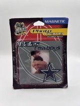 Vintage Dallas Cowboys Photo Frame Wallet Size Magnetic 1998 - £7.70 GBP