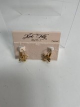 Vintage Pair Of Aurora Borealis Crystal Earrings By Kirks Folly Dragonfly dr12 - $24.95