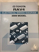 2009 Toyota RAV4 Rav 4 Elettrico Cablaggio Diagrammi Manuale Ewd Fabbrica OEM 09 - £16.75 GBP