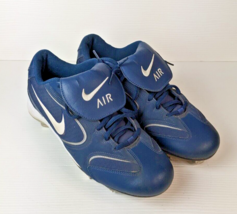 Nike Air Slider CT Pro Blue/White Baseball Cleats 314319 411 Size 8 - £22.02 GBP