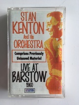 Stan Kenton And His Orchestra Live At Barstow 1960 (Audio Cassette) - £8.79 GBP