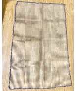 Mainstays Non-slip Rug Underlay Partial Unfinished Project 32X20 Inch Bl... - $13.72 CAD