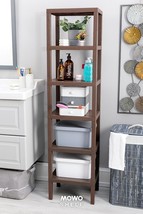 Shelf 6 Tiers Organizer Shelving Unit Brown, Bookshelf, Bathroom, Kitche... - $67.22