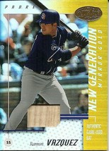 2002 Leaf Certified Materials Mirror Gold Ramon Vazquez 175 Padres 19/25 - £7.72 GBP