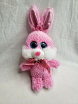 Hug Fun Spring Bunny Rabbit 10&quot; Big Glitter Eyes - £9.49 GBP