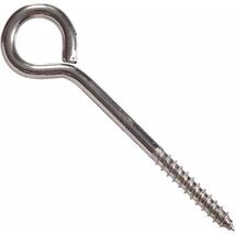 Hardware Essentials 321168 Stainless Steel Lag Screw Eye Bolts 1/4 X 3-3/4" - $13.61