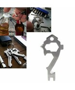 20 In 1 Outdoor Survival EDC Multi-Tool Gear Carabiner Keychain Bottle O... - $7.78
