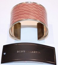 Bcbg Max Azria Cuff Cognac Brown Fashion Bracelet Bangle Free Shipping - £58.41 GBP