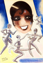 20x30&quot; CANVAS Decor.Room art print.Josephine Baker by Paul Colin.Dance.5993 - £51.43 GBP