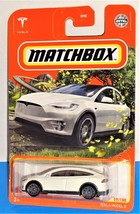 Matchbox 2022 MBX Highway #59 Tesla Model X White - £2.33 GBP