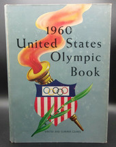 United States 1960 Olympic Book Summer &amp; Winter Games First Edition Hardcover Dj - £28.27 GBP