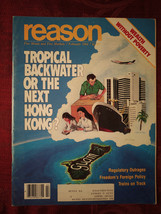 REASON magazine February 1984 Business In Guam Tibor R. Machan U S Railroads - £13.69 GBP