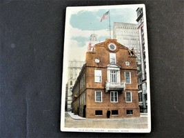 Old State House - Boston, Massachusetts- Unposted 1900s Postcard. - £9.31 GBP