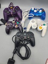 Game Controllers Lot of 5 MadCatz Pelican Rock Candy Various Systems Unt... - £19.68 GBP