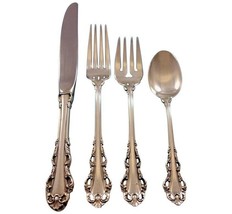 Dresden Scroll by Lunt Sterling Silver Flatware Set for 8 Service 32 pieces - £1,582.59 GBP