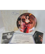 GWTW COLLECTOR PLATE SCARLETTS RESOLVE GOLDEN ANNIVERSARY 8TH COA BOX LT... - €8,48 EUR