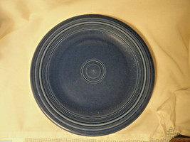 Dark Blue Post-82 10.5&quot; Fiesta Dinner Plate Homer Laughlin - £6.31 GBP