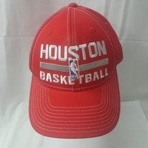 Adidas Official NBA Basketball Houston Rockets StrapBack Hat Cap RED  - £12.36 GBP