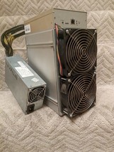 Bitmain Antminer Z11 135Ksol/s Equihash miner included APW7 PSU power supply - £167.05 GBP