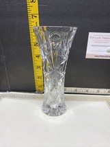 Beautiful Small 6” Tall Lenox Fine Crystal Vase Made In Czech Republic. - $15.00